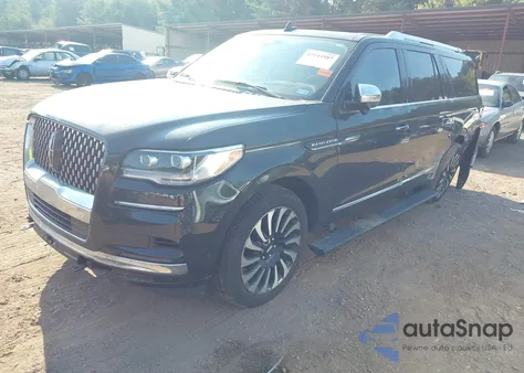 2023 Lincoln Navigator Black Label L из США, поврежденный, VIN 5LMJJ3TG1PEL13544